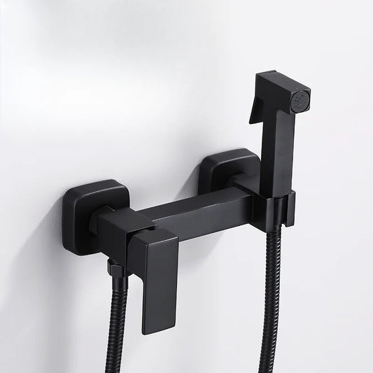 DecorBites™ Brass Bidet Spray Gun Set for Hot/Cold Water - Bathroom Accessory