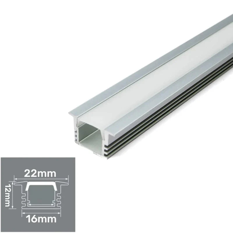 Aluminum Recessed Bar Light