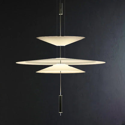 DecorBites™ LED Saucer Chandelier: Modern Personality for Home Decor, Living Room, Dining Table