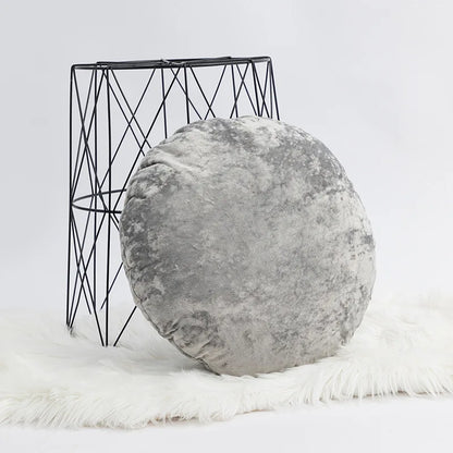 DecorBites™ Dark Grain Velvet Pillow Cover - 45x45cm