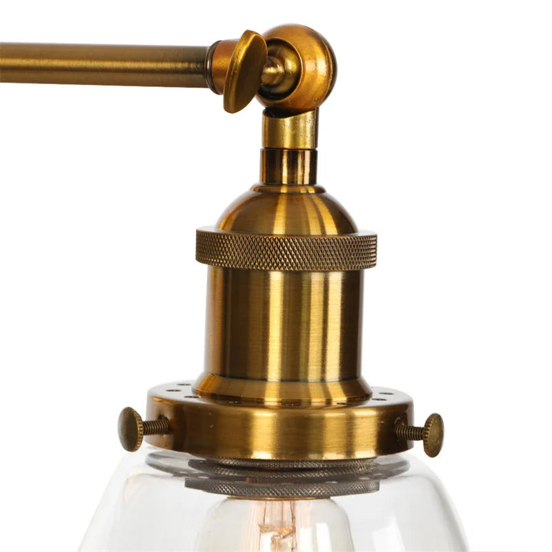 Decorbites™ LED-Wandleuchte mit Zugschalter Industrie-Stil Vintage-Schlafzimmerlampe