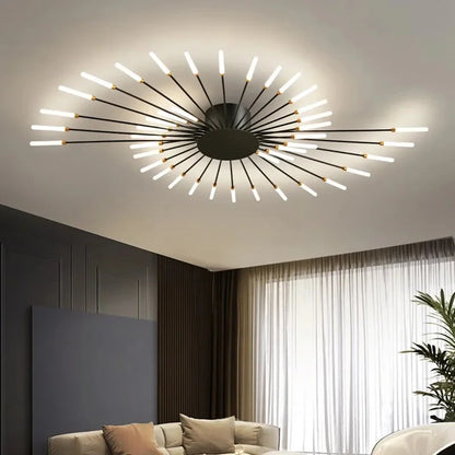 DecorBites™ LED Indoor Ceiling Light: Modern Art Luster for Bedroom Hall Living Kids Room