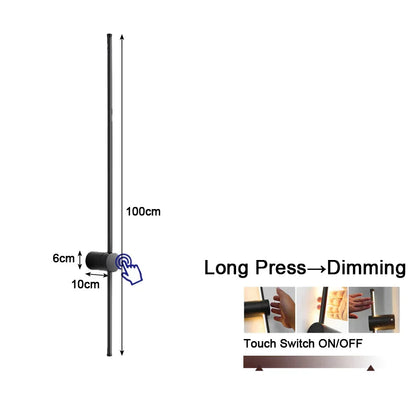 DecorBites™ Dimmable LED Wall Lights 360° Rotatable Indoor Wall Sconce