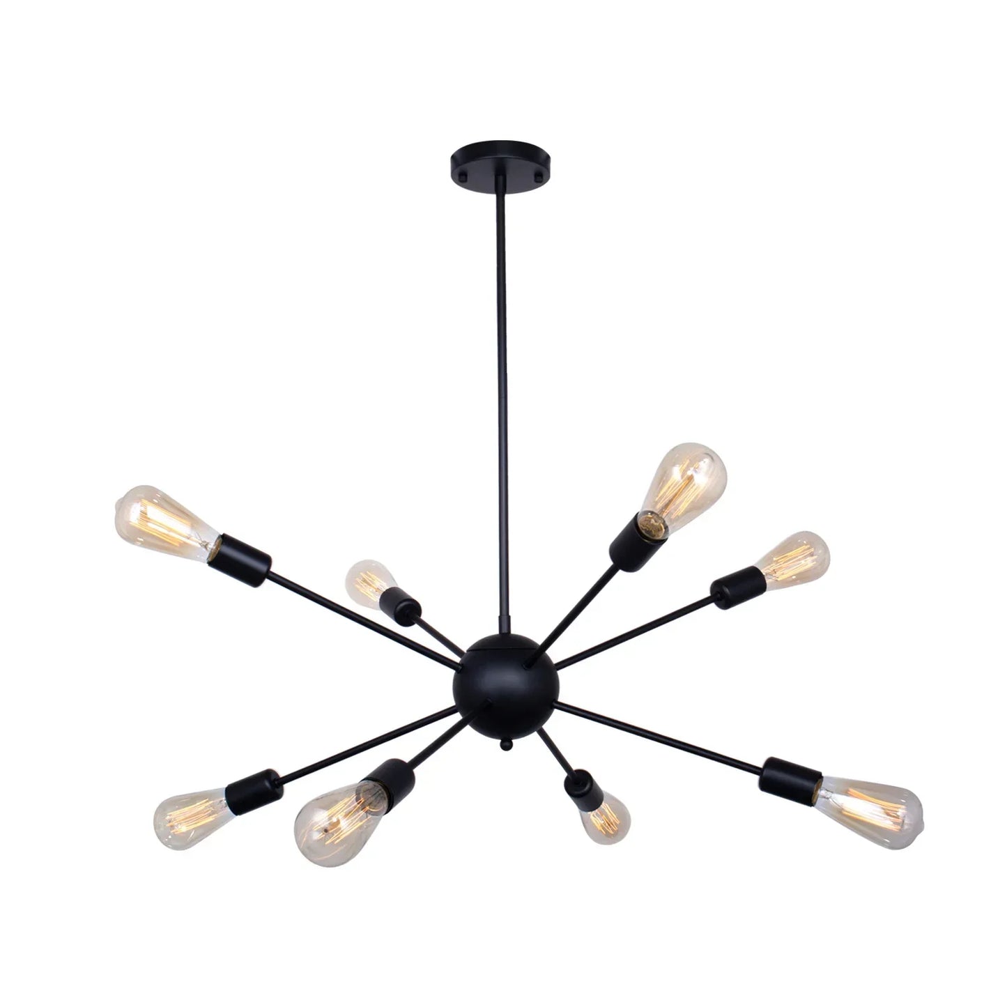 Lámpara de techo colgante LED DecorBites™ Gold Satellite para decoración moderna de salas de estar y cocinas.