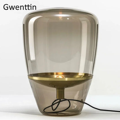 DecorBites™ Glass Balloons LED Table Lamp for Home Decor and Bedroom Lighting