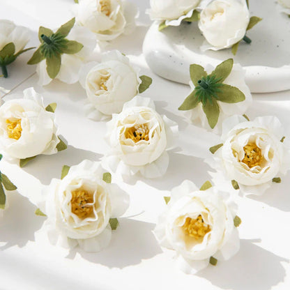 DecorBites™ Artificial Flowers Wedding Christmas Decoration Home Scrapbooking Bridal Accessories