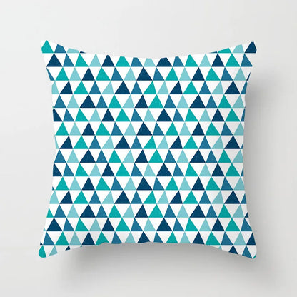 DecorBites™ Leaf Feather Cushion Covers Geometric Heart Print Pillowcase Home Decor
