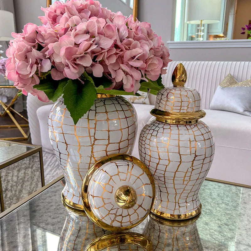 Decorbites™ Leopard-Print Keramik-Schachmatt-Glas: Vintage-Home-Deko-Vase & Aufbewahrungsbehälter