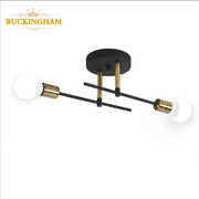 Black Industrial Ceiling Lamp
