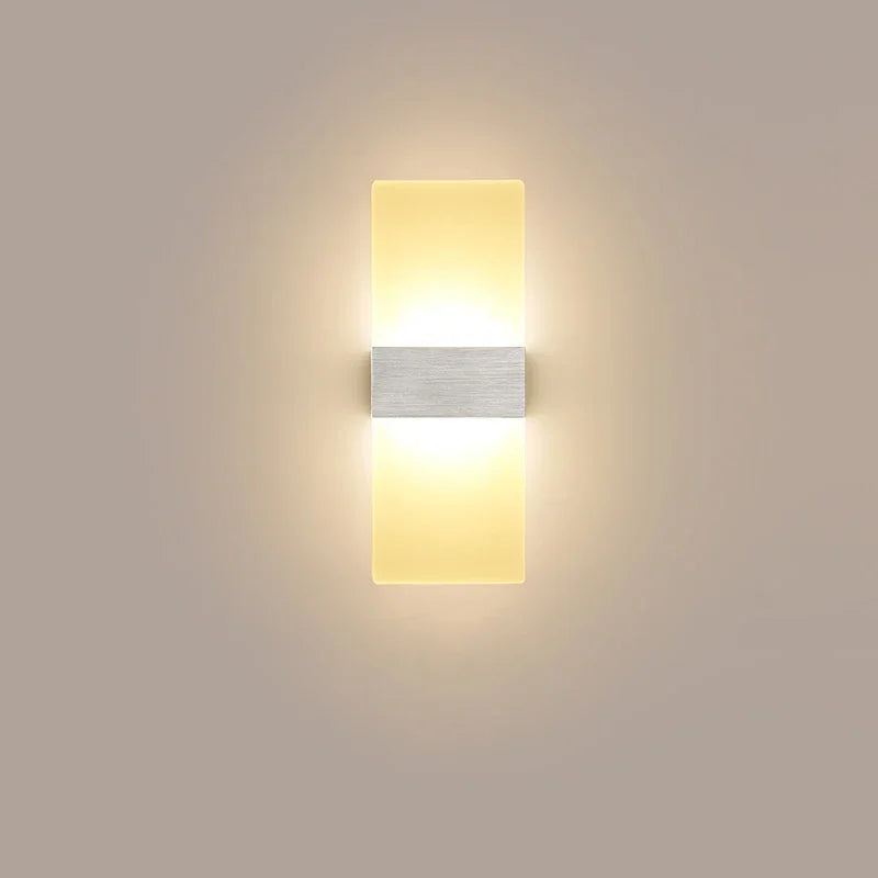 DecorBites™ LED Wall Light: Modern Indoor Lamp for Bedroom, Living Room, Kitchen, Corridor