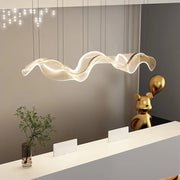 Acrylic Adjustable Dining Chandelier
