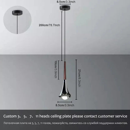 DecorBites™ Lodes Rain Pendant Lamp LED Light Danish Design Bedroom Living Room Decor