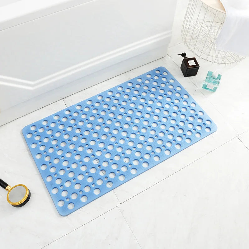 Decobites Soft TPE Bath Mat Large Hydrophobic Pad Anti-slip Non-toxic Waterproof Mats