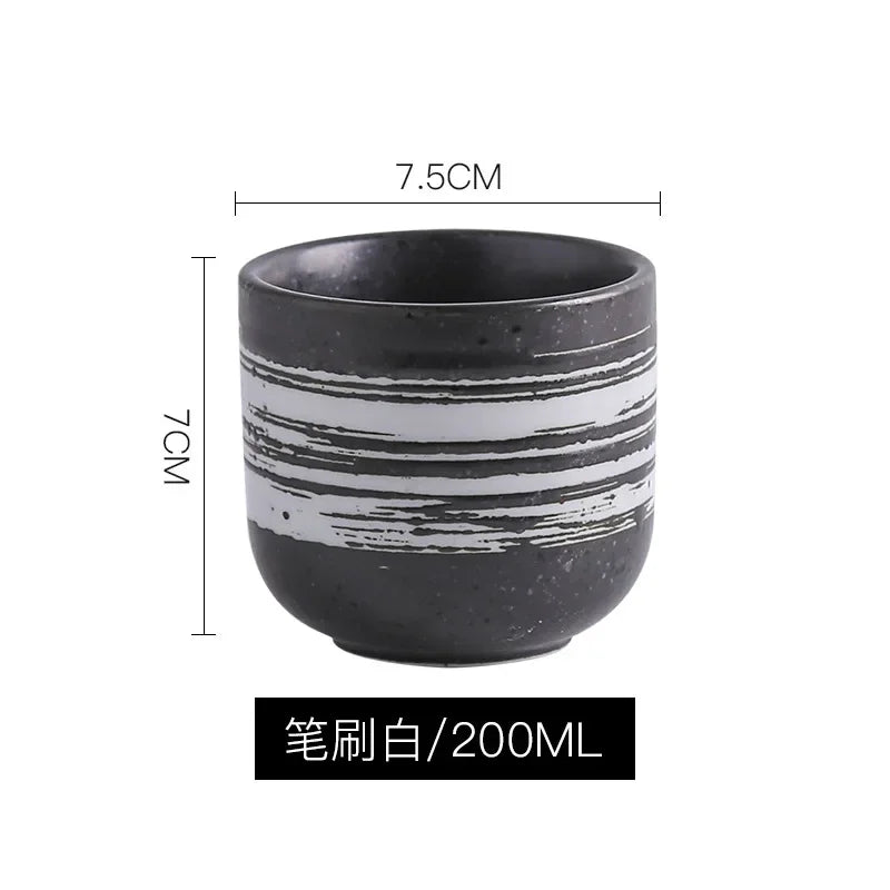 DecorBites™ Japanese Ceramic Coffee Tea Cup Porcelain Drinkware Mug - Wholesale