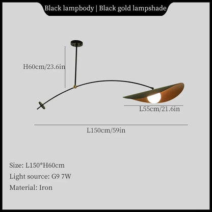 DecorBites™ LED Pendant Lights for Home Decor, Modern Minimalist Hanging Light Fixture