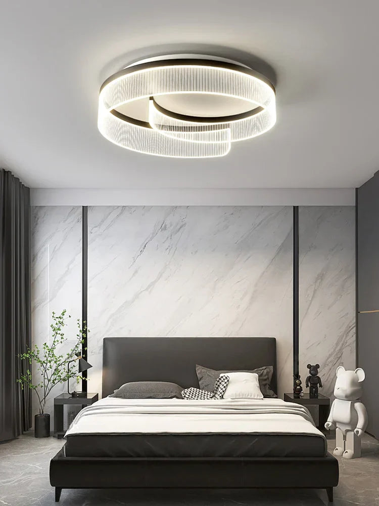 DecorBites™ LED Chandelier: Modern Luxur Ceiling Lighting for Living Room, Bedroom, Kitchen, Study