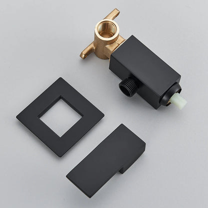 Grifo de bidé DecorBites™ negro, montaje en pared, rociador de ducha para inodoro