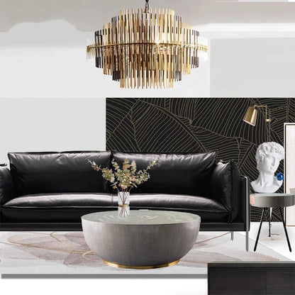 DecorBites™ Brass Pendant Light Fixture Italian Designer Hanglamp for Villa Decoration