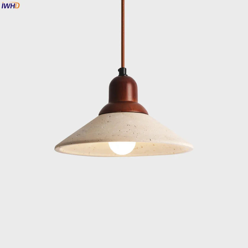 Travertine Vintage Pendant Light