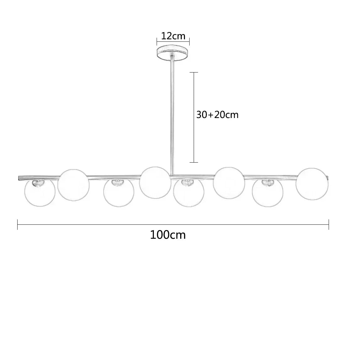 DecorBites™ Brass LED Pendant Lights for Home Decor and Indoor Lighting