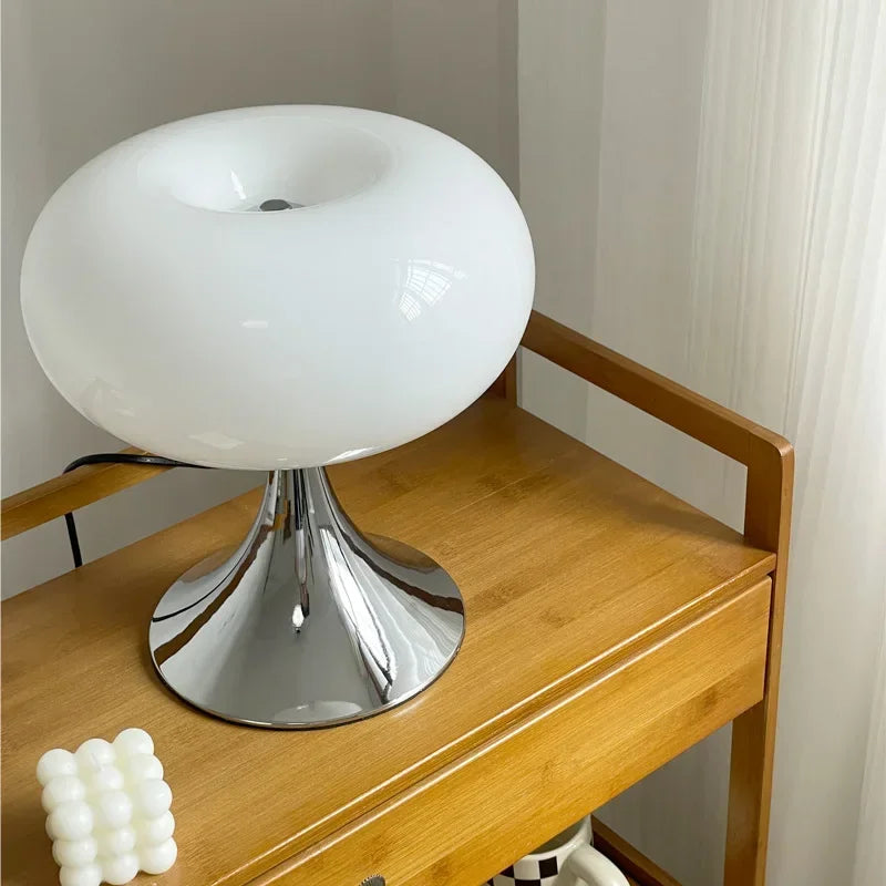 DecorBites™ Glass Desk Lamp Home Office Modern Table Light