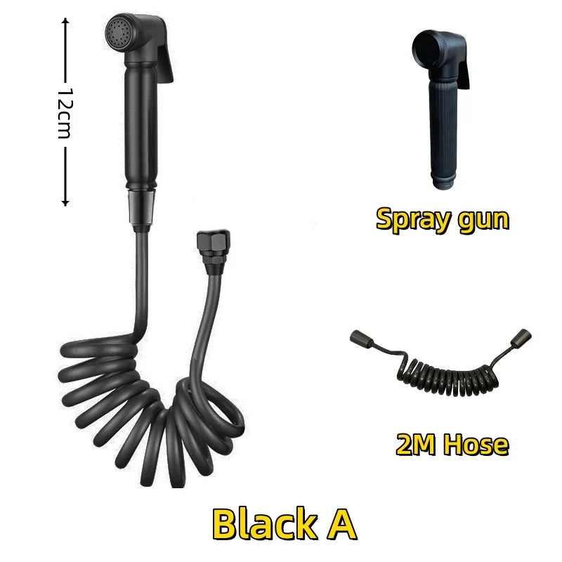 DecorBites™ High Pressure Bidet Sprayer Set - Toilet Hygienic Shower Bathroom Accessories