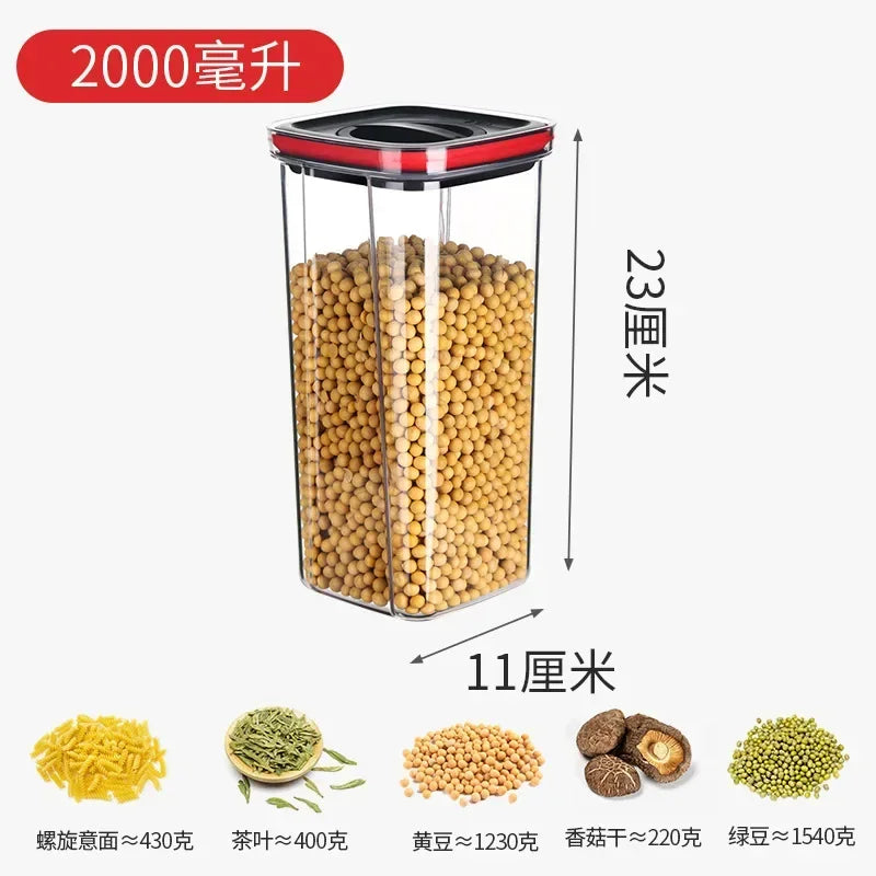 DecorBites™ Kitchen Storage Containers Set - Organize Cereals, Spices, and More