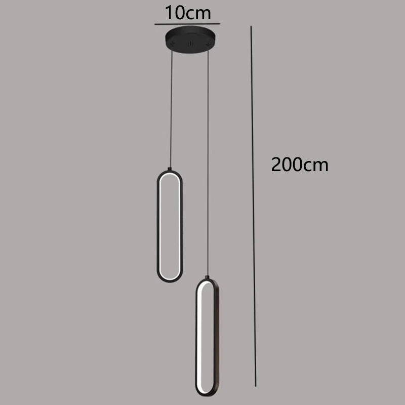 Lámparas colgantes LED DecorBites™ para iluminación interior de escaleras en salas de estar