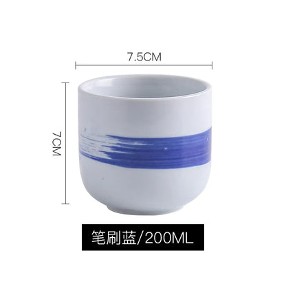 DecorBites™ Japanese Ceramic Coffee Tea Cup Porcelain Drinkware Mug - Wholesale