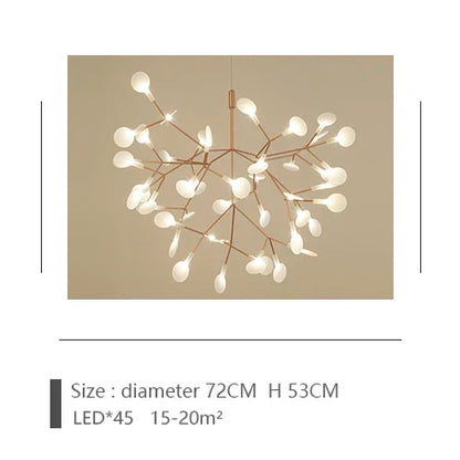 Lámpara de techo DecorBites™ Luxe: Lámpara de techo nórdica moderna para sala de estar y comedor