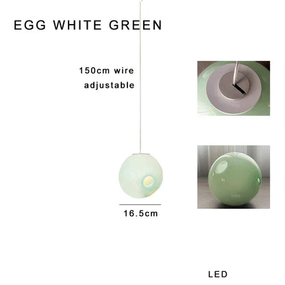 DecorBites™ Glass Ball Pendant Light: Modern Handmade Boho Sputnik Fixture for Living Room & Dining Room