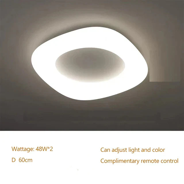 DecorBites™ Cloud LED Pendant Light for Home Office Decor - Creative Circular Hanging Lamp