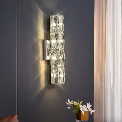 DecorBites™ K9 Crystal LED Wall Lamp: Modern Luxury Nordic Sconces for Home Lighting