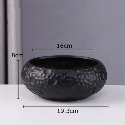 DecorBites™ Ceramic Vase Modern Decor Ornaments Pot Plants Flower Arrangement Ornamental Decor vase