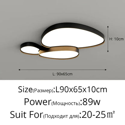 DecorBites™ Cloud Ceiling Lights: Modern & Simple Recessed LED Lamp for Living Room, Bedroom, Study