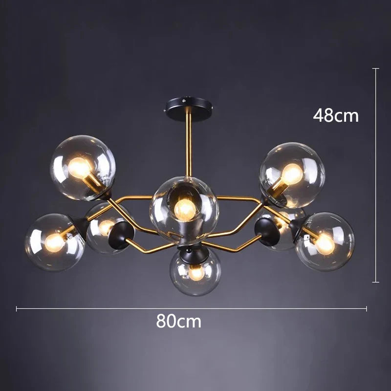 DecorBites™ LED Pendant Light Chandeliers for Modern Home Decor & Dining Room Lighting