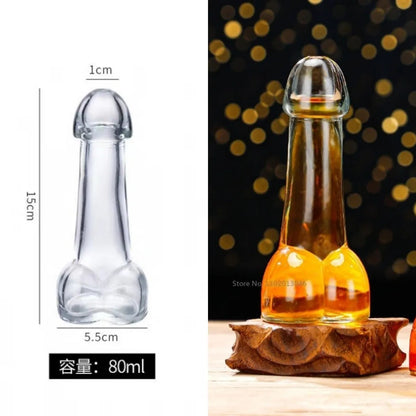 DecorBites™ Globe Shape Wine Glasses Set for Home Bar Parties and Events