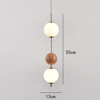 Lámpara colgante LED DecorBites™ con forma de bola de cristal para salón, comedor y dormitorio