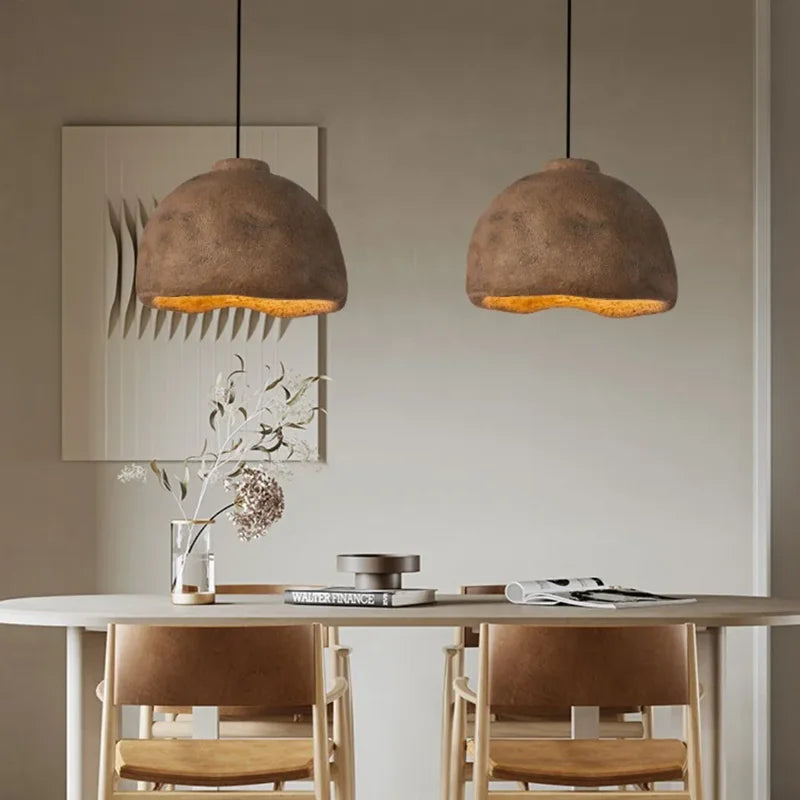 DecorBites™ Japanese Style Resin Pendant Lights for Home Decor and Lighting Needs