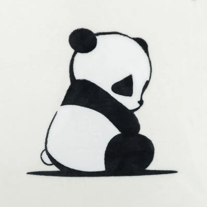 DecorBites™ Cartoon Panda Flannel Double Sided Woolen Blanket for Home Office Sofa - Super Soft & Cozy