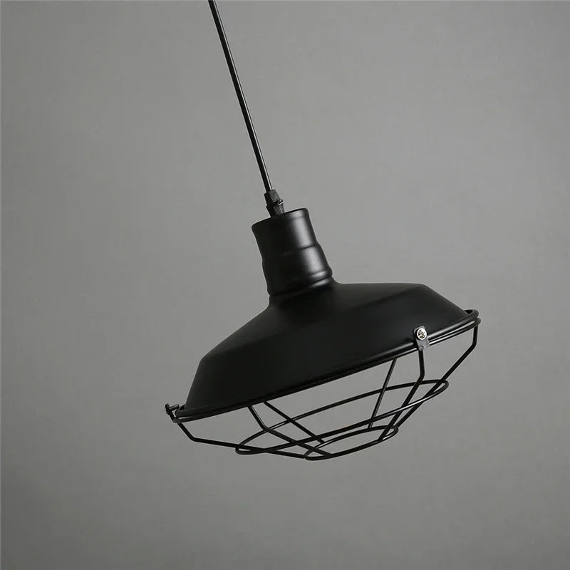 DecorBites™ Iron Pendant Lights: Rural Retro Personalized Pot Lid Chandelier