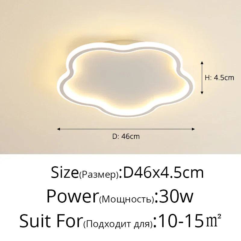 DecorBites™ Elegant Master Bedroom Chandelier Ceiling Living Room Lighting