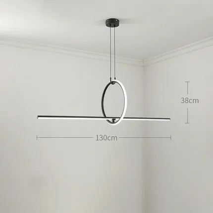 Lámpara colgante LED geométrica DecorBites™ - Lámpara colgante minimalista moderna para la decoración del hogar