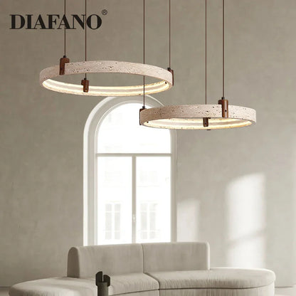 DecorBites™ Cave Stone Chandelier Pendant Light - Luxury Nordic Living Room Fixture
