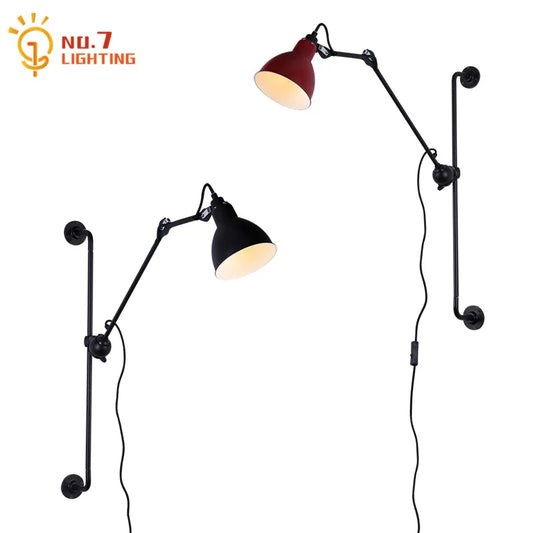 DecorBites™ Adjustable Rotating LED Wall Lamp for Bedroom & Living Room