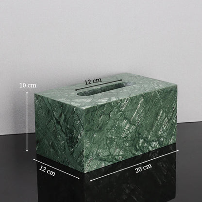DecorBites™ Green Marble Bathroom Set: Dispenser, Dish, Holder, Tissue Box & Accessories