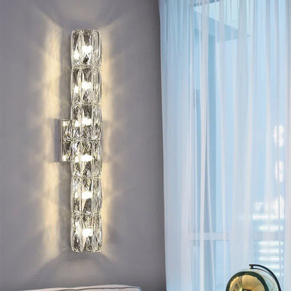 DecorBites™ K9 Crystal LED Wall Lamp: Modern Luxury Nordic Sconces for Home Lighting