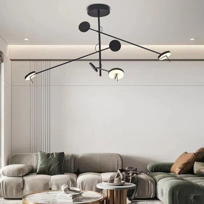 DecorBites™ مصباح قراءة LED أسود للحائط للسرير وغرفة النوم وغرفة المعيشة والمكتب