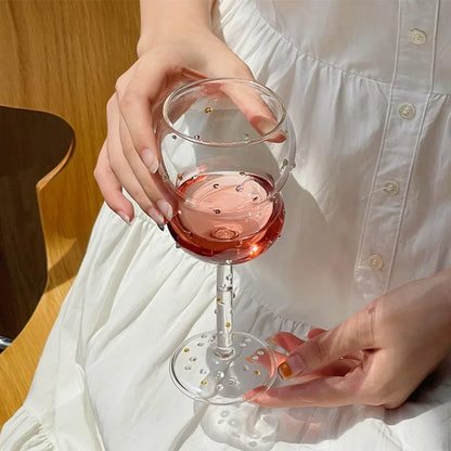 DecorBites™ Gem Spark Coupe Goblet Set - Colorful Crystal Champagne Glass Collection