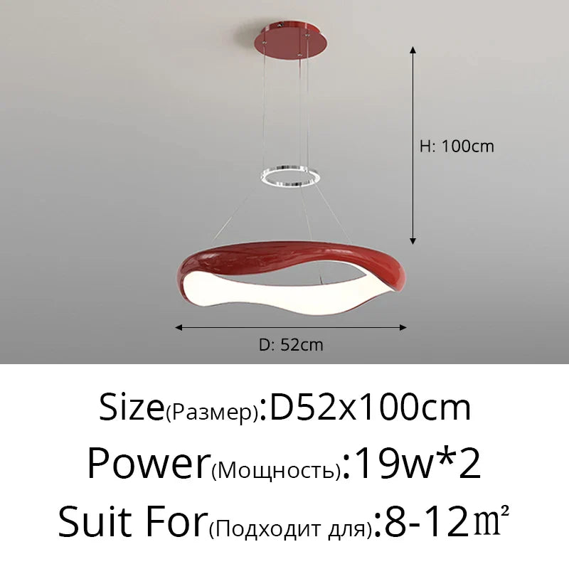 DecorBites™ Black Chrome Pendant Lamp for Dining Room Kitchen Indoor Lighting